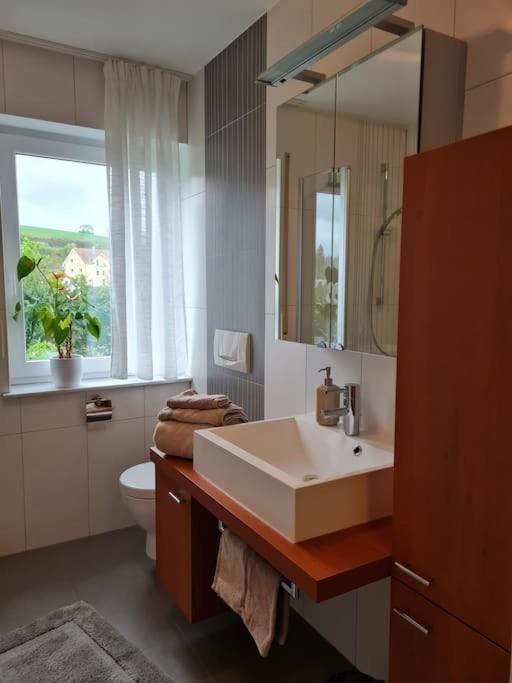 Ferienwohnung Panoramablick Bad Mergentheim Exterior foto
