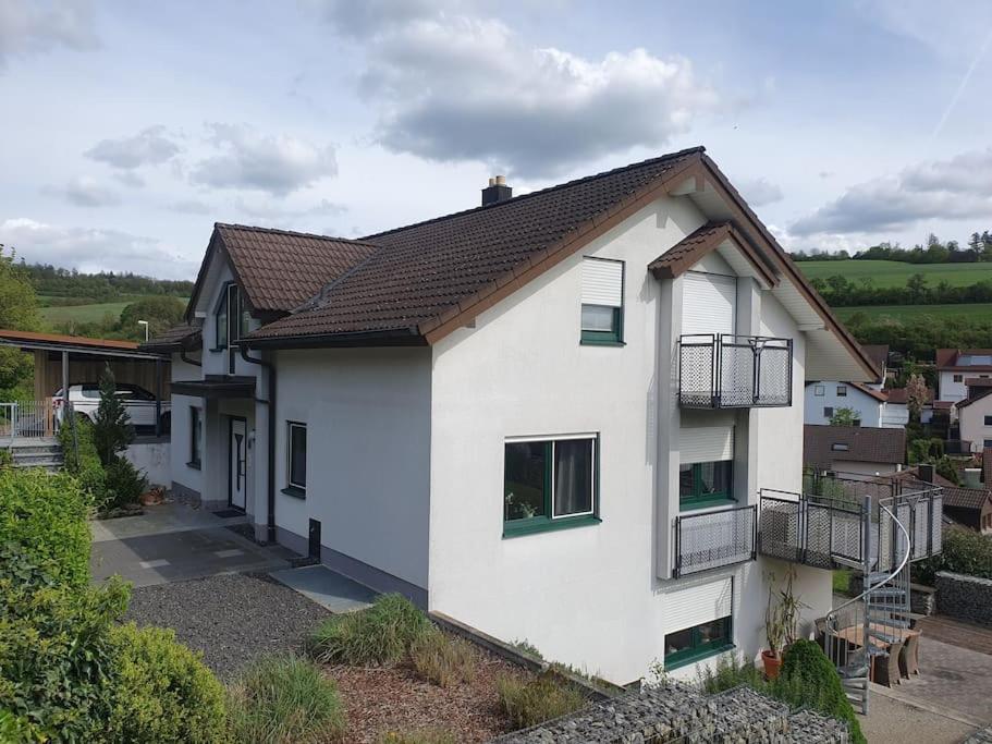 Ferienwohnung Panoramablick Bad Mergentheim Exterior foto